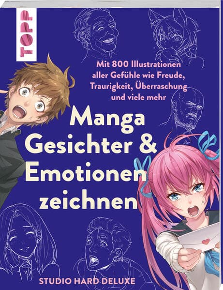 Manga Gesichter & Emotionen zeichnen