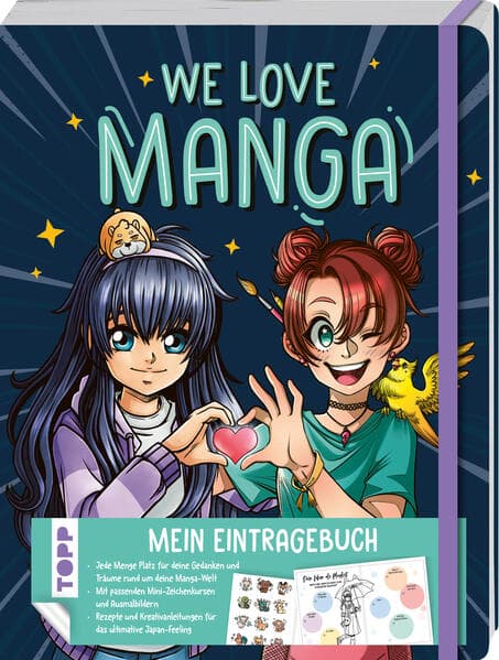 We love Manga. Eintragebuch