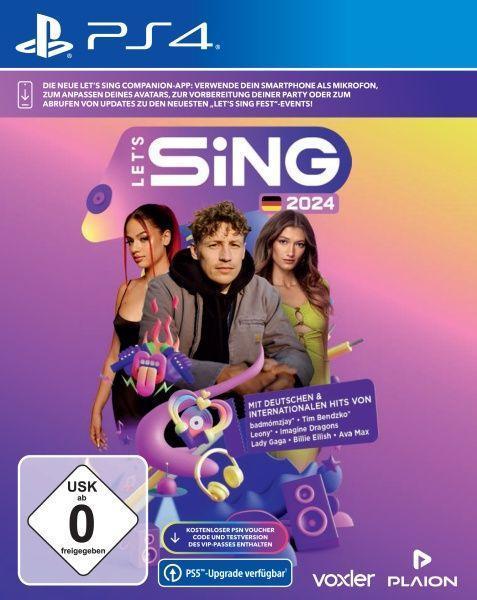 Let's Sing 2024 German Version (PlayStation PS4) (USK)