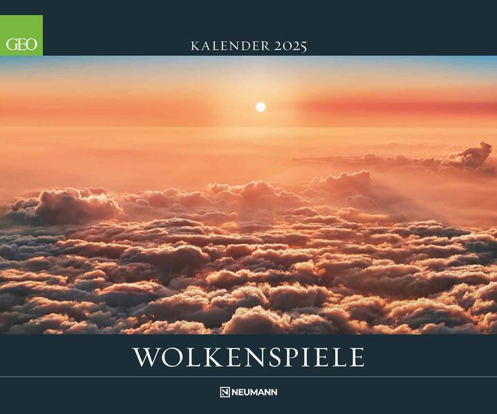 GEO Wolkenspiele 2025 - Wand-Kalender - Natur-Kalender - Poster-Kalender - 60x50