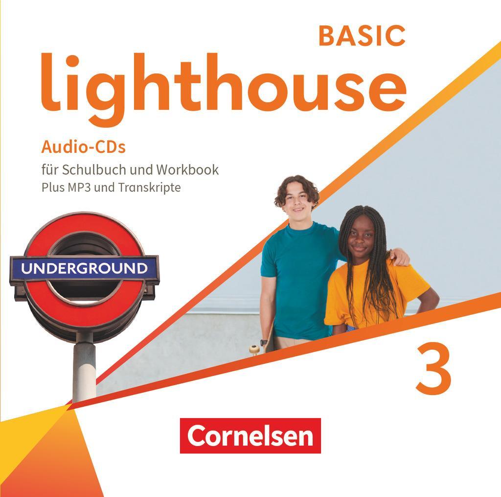 Lighthouse Band 3: 7. Schuljahr - Audio-CDs für Schulbuch und Workbook