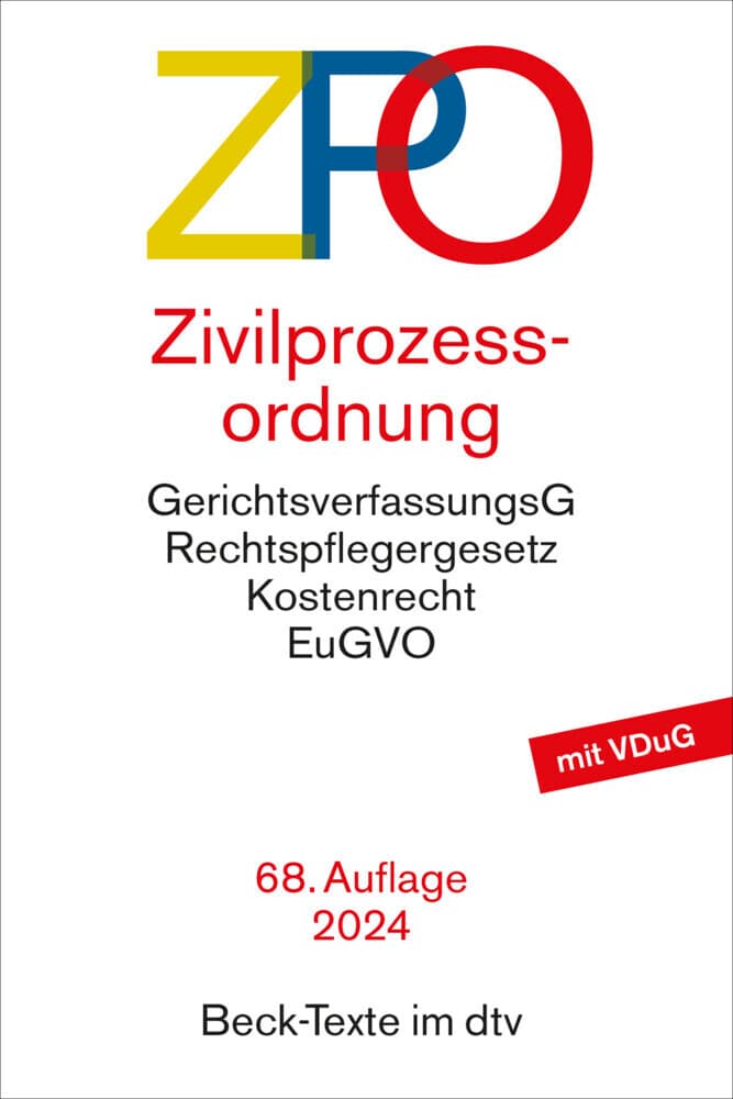 Zivilprozessordnung ZPO