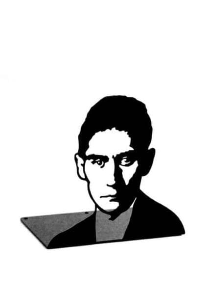 Franz Kafka. Buchstütze