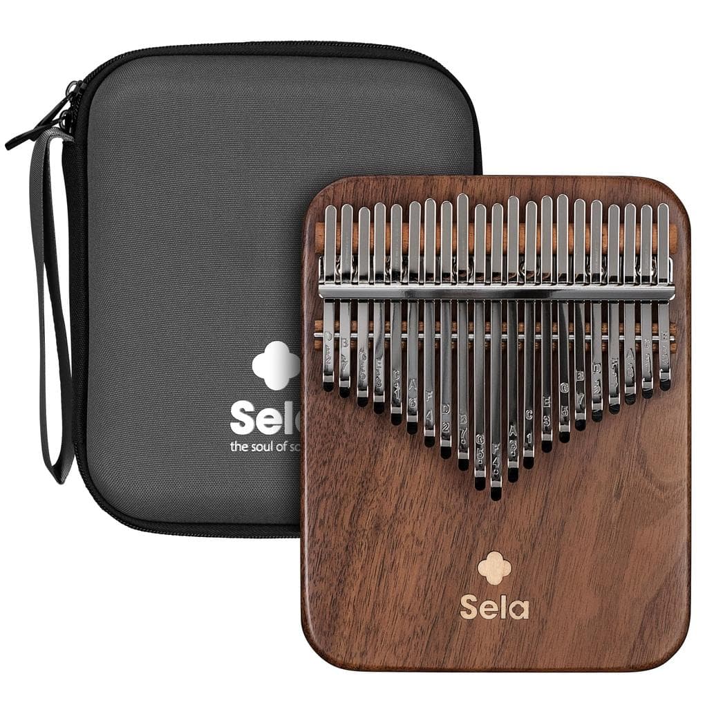 Sela Kalimba 21 Black Walnut Solid