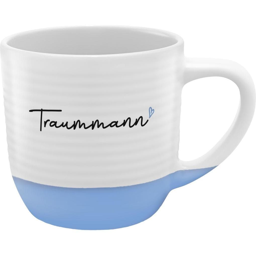 GRUSS & CO Tasse Rillen, Motiv Traummann