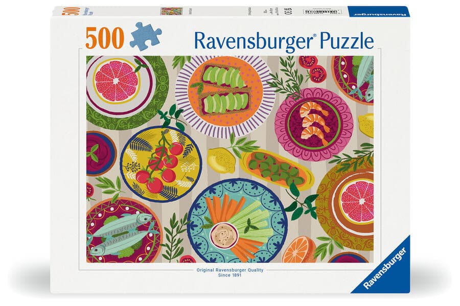 Ravensburger Puzzle 12000776 - Leckeres Picknick - 500 Teile Puzzle für Erwachsene ab 12 Jahren