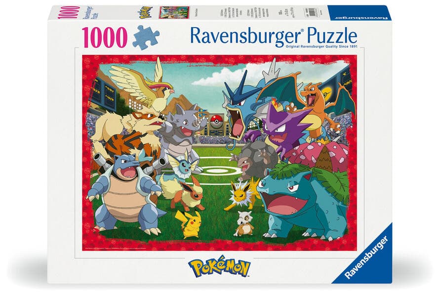 Adult puzzle 1000 Teile - Pokémon - Kräftemessen