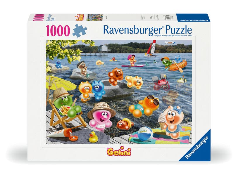 Erwachsenenpuzzle 1000 Teile - Gelini Seepicknick