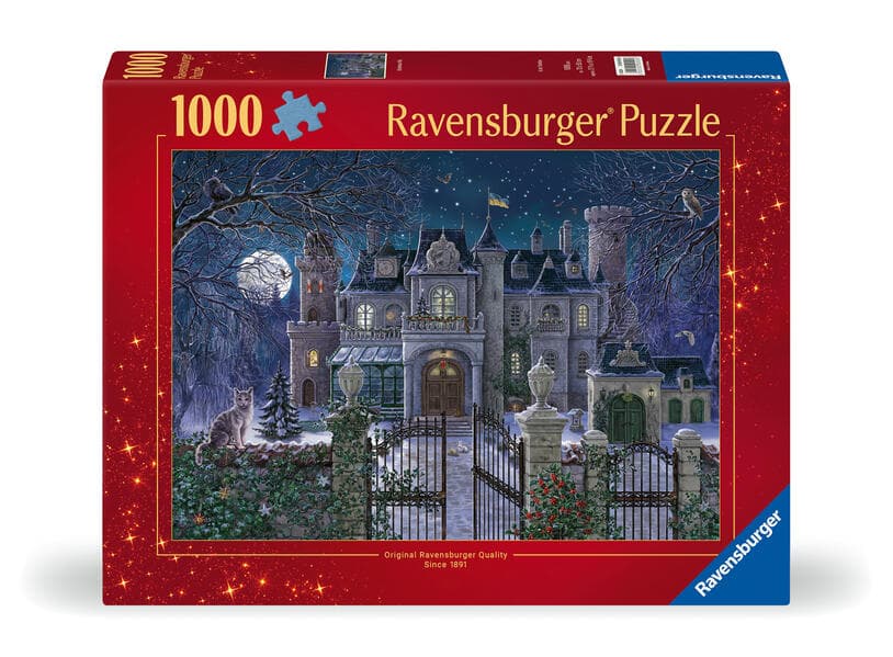 Adult puzzle 1000 Teile - Die Weihnachtsvilla