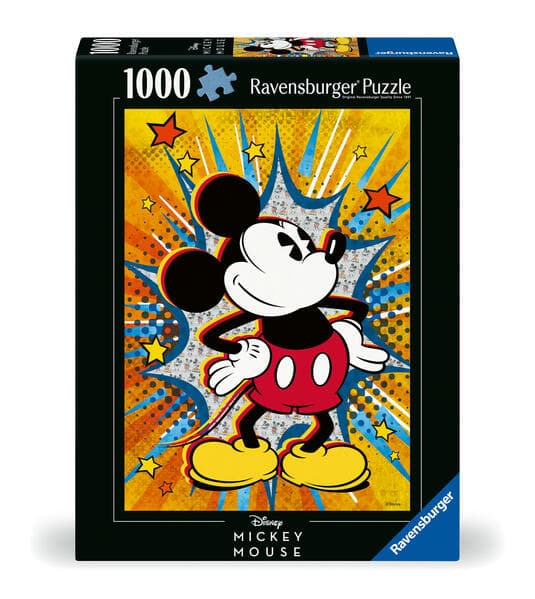 Ravensburger Puzzle 12000472 - Retro Mickey - 1000 Teile Disney Puzzle für Erwachsene und Kinder ab 14 Jahren