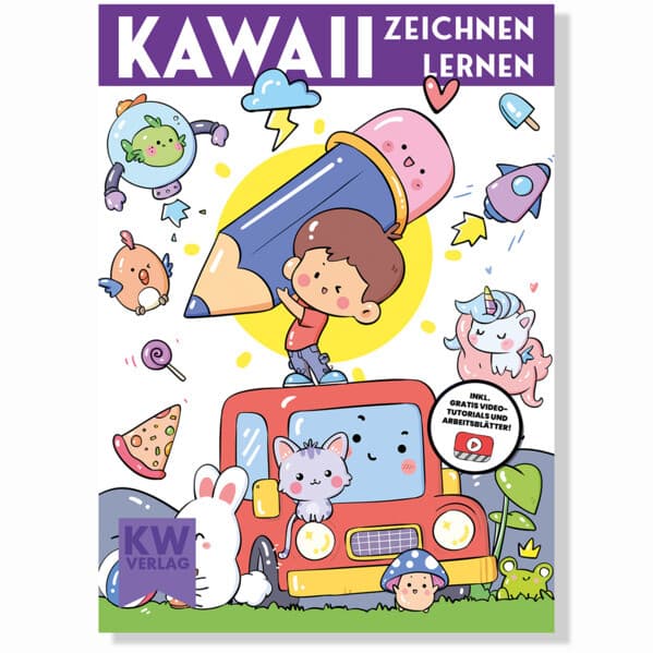 Kawaii zeichnen lernen - über 500 Motive malen lernen