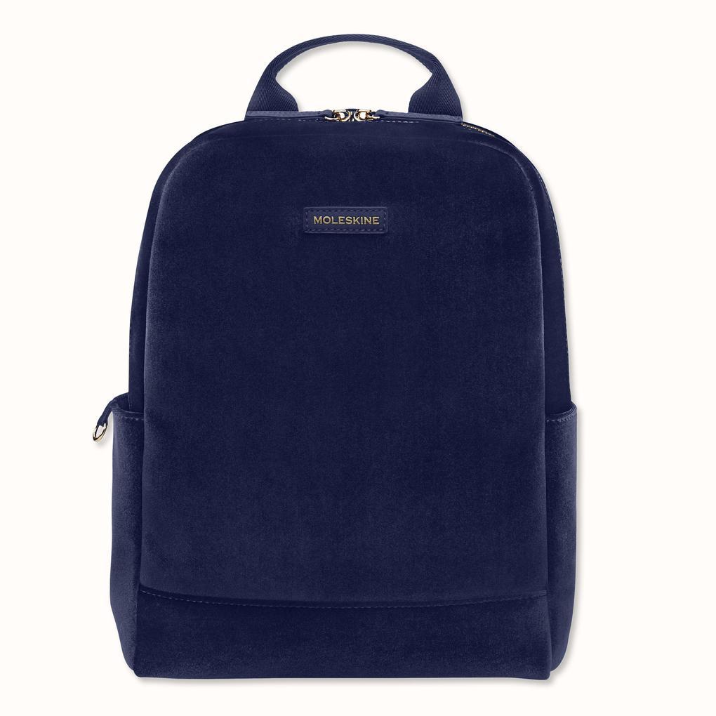 Moleskine Textil Rucksack Velvet Saphir