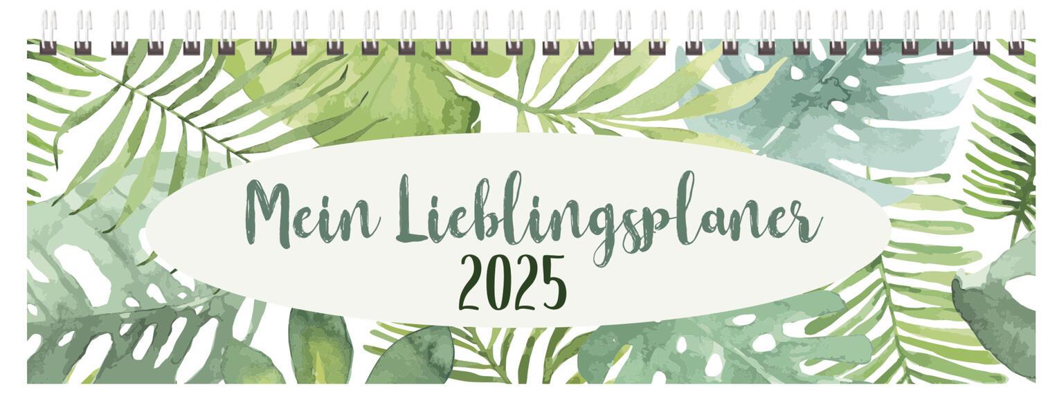 Tischkalender Lieblingsplaner 2025 quer