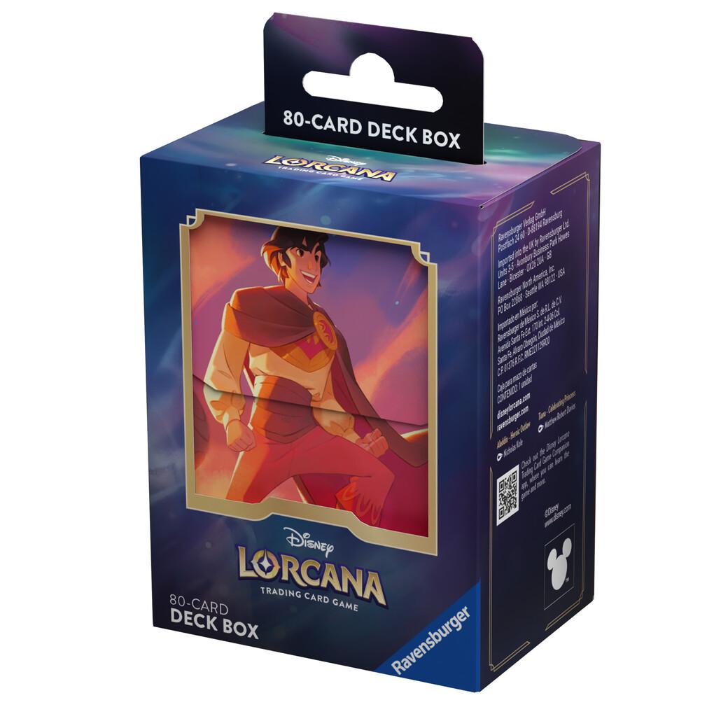 Disney Lorcana Trading Card Game: Himmelsleuchten - Deck Box Aladdin