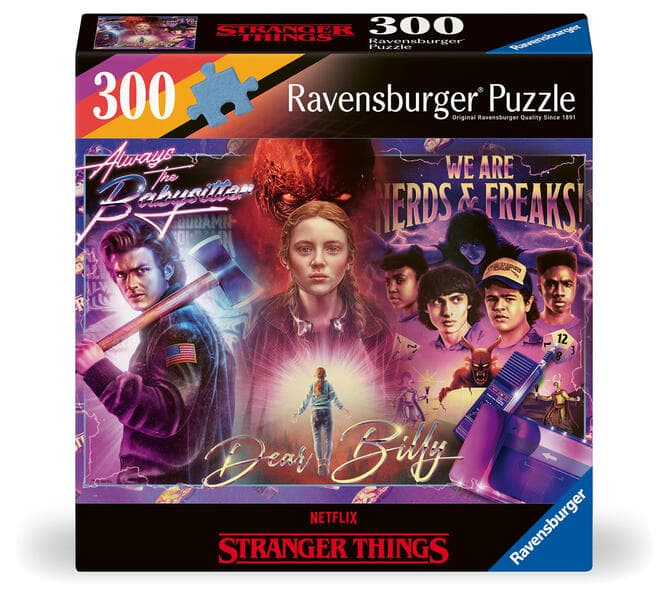 Ravensburger Puzzle 12001226 - Dear Billy - 300 Teile Stranger Things Puzzle für Erwachsene und Kinder ab 8 Jahren