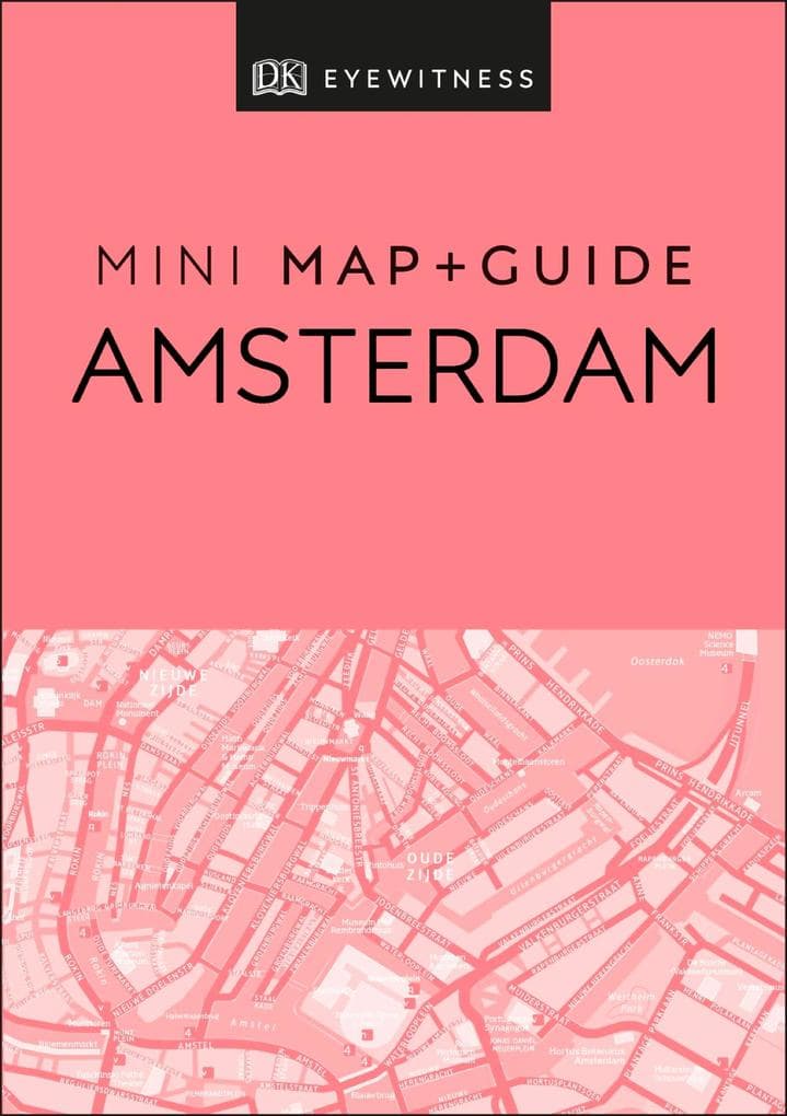 DK Amsterdam Mini Map and Guide