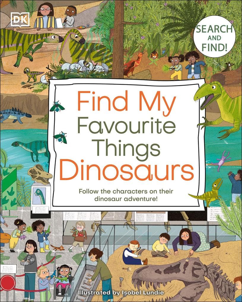 Find My Favourite Things Dinosaurs