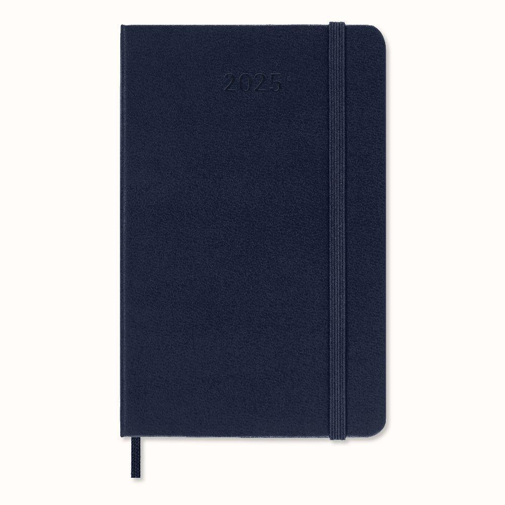 Moleskine 12 Monate Tageskalender 2025, Pocket/A6