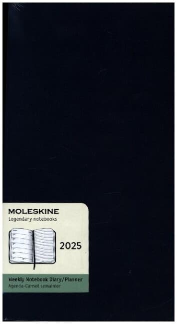 Moleskine 12 Monate Wochen Notizkalender 2025, XL