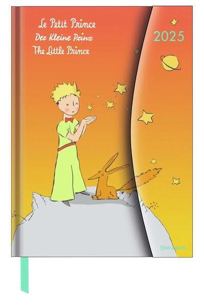 Der Kleine Prinz 2025 - Diary - Buchkalender - Taschenkalender - 16x22