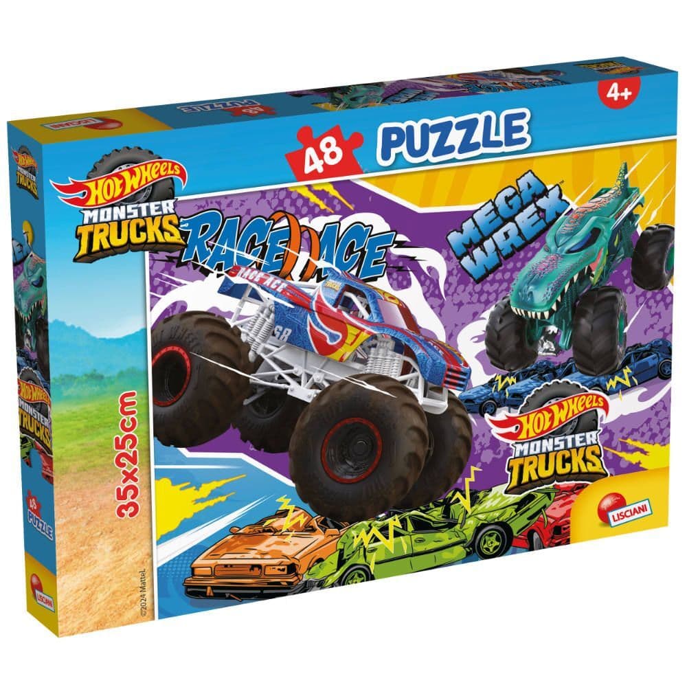 HOT WHEELS PUZZLE M-PLUS 48