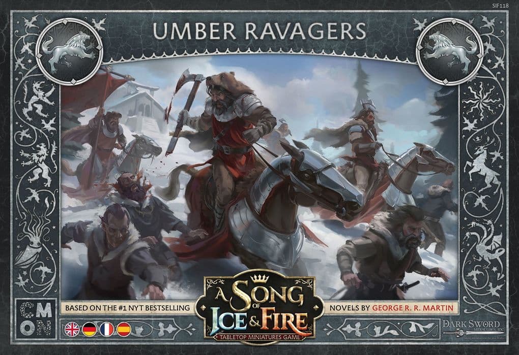 CMON - A Song of Ice & Fire - Umber Ravagers, Zerstörer von Haus Umber