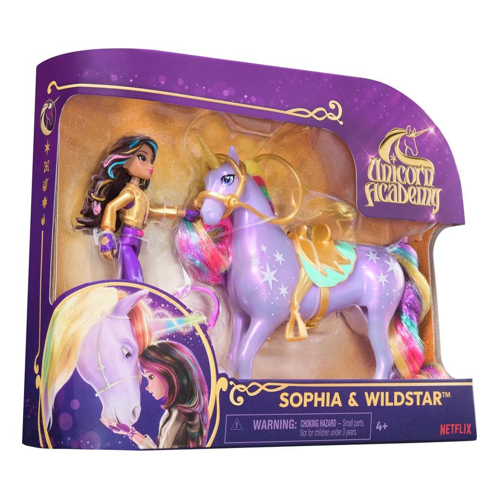 Spin Master - Unicorn Academy - Sophia und Einhorn Wildstar Set