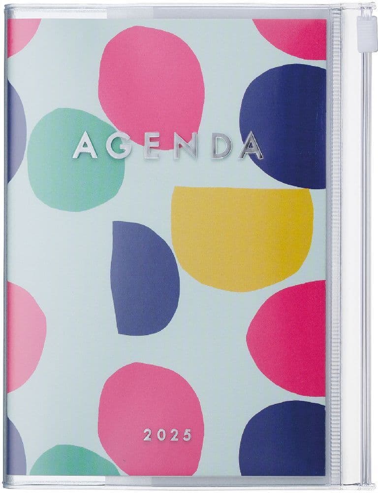 MARK'S 2024/2025 Taschenkalender A6 vertikal, Dots, Mint