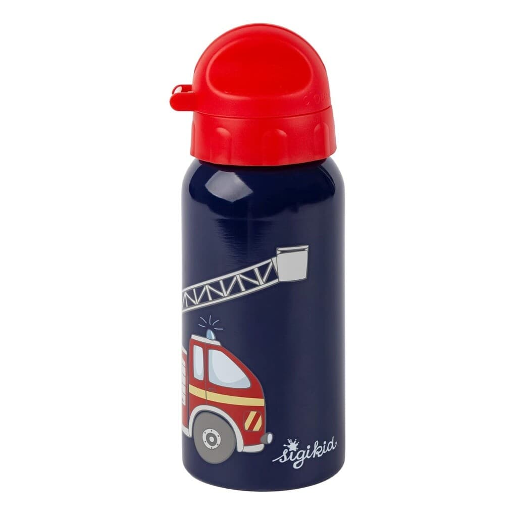 sigikid 25378 - Trinkflasche Feuerwehr 400ml