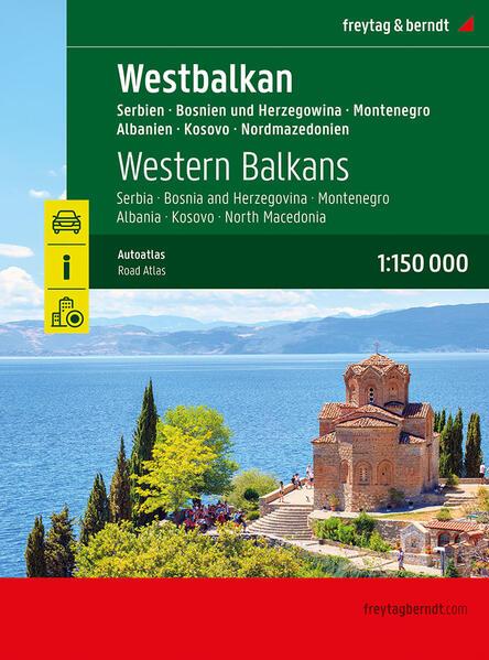 Westbalkan, Autoatlas 1:150.000, freytag & berndt