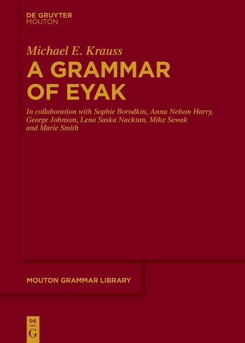 A Grammar of Eyak