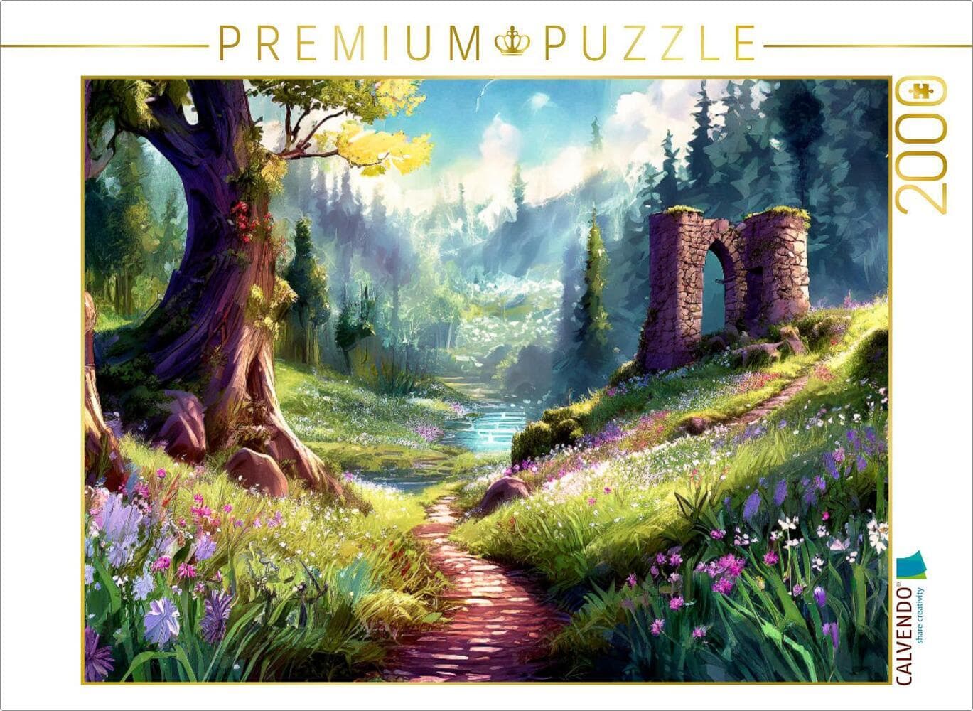 CALVENDO Puzzle April | 2000 Teile Lege-Größe 90x67cm Foto-Puzzle für glückliche Stunden