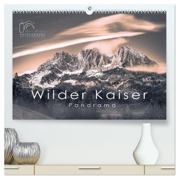 Wilder Kaiser Panorama 2025 (hochwertiger Premium Wandkalender 2025 DIN A2 quer), Kunstdruck in Hochglanz