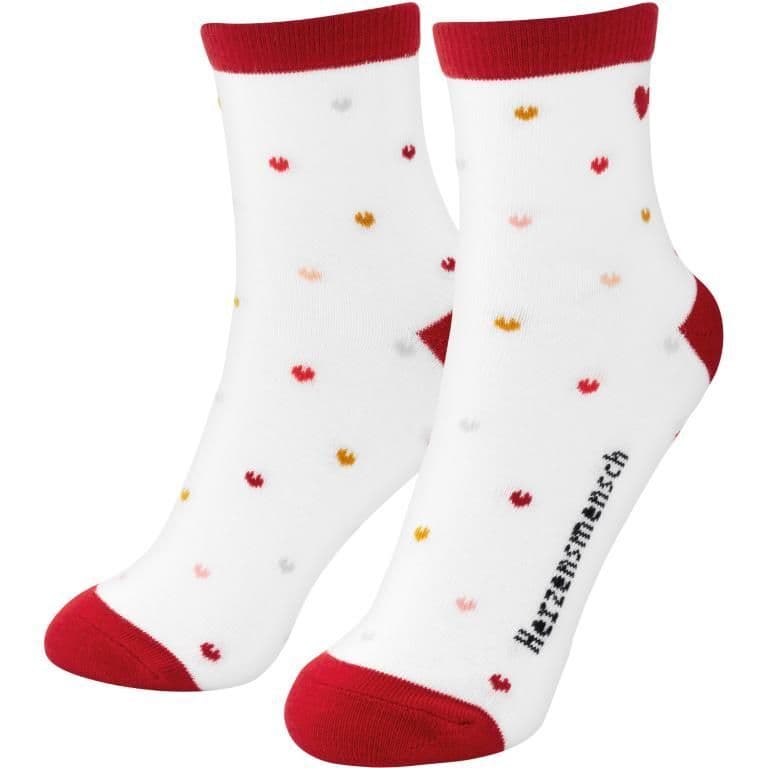 Zaubersocken Motiv "Herzensmensch"