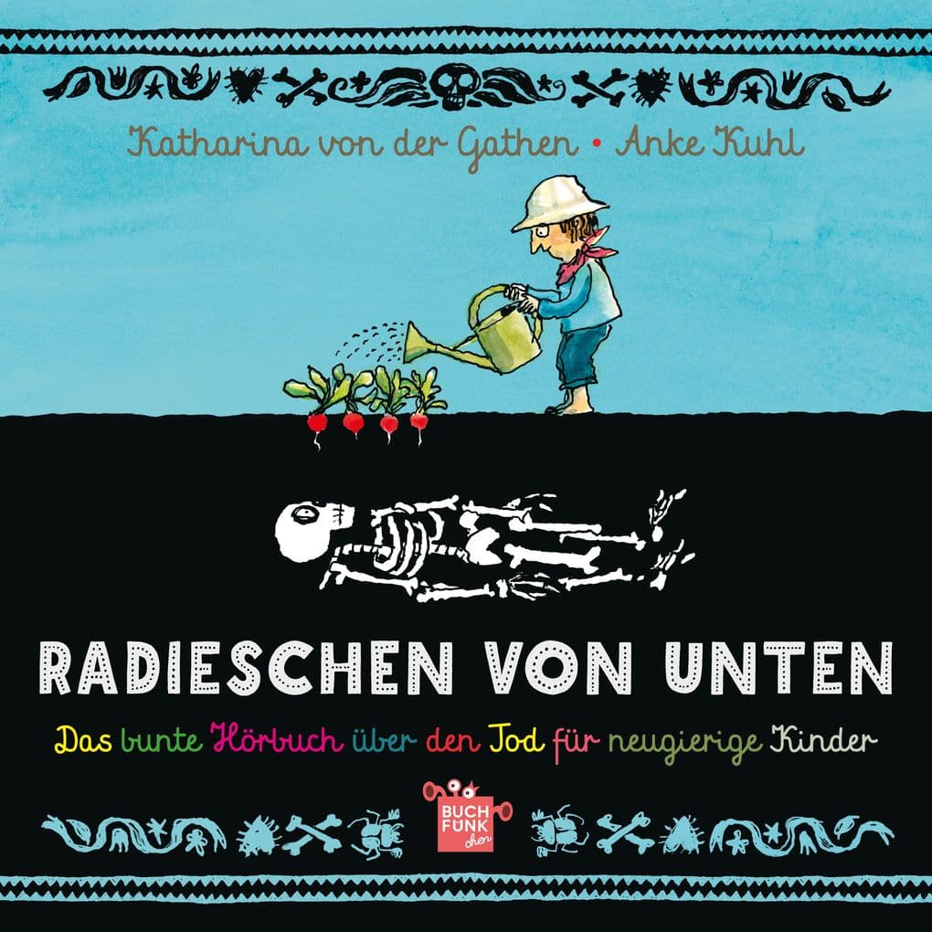 Radieschen von unten