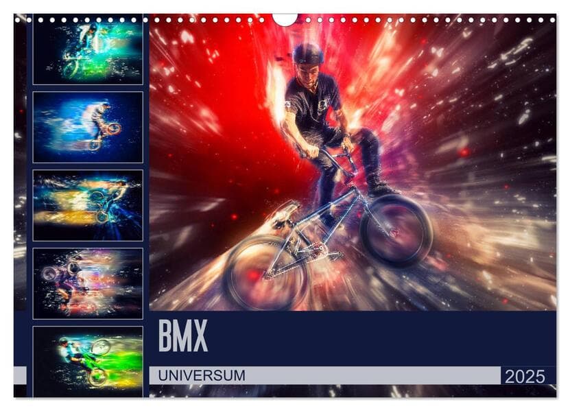 BMX Universum (Wandkalender 2025 DIN A3 quer), CALVENDO Monatskalender