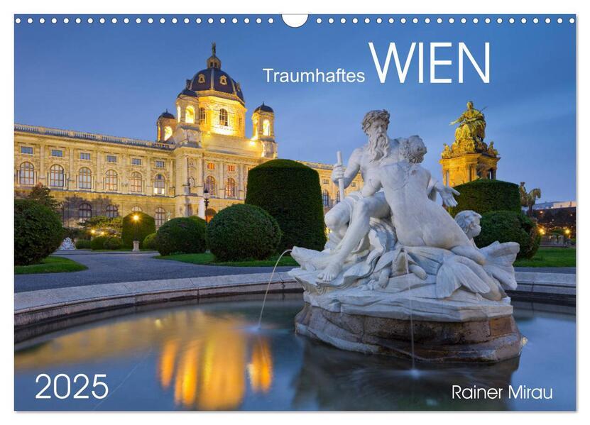 Traumhaftes Wien 2025 (Wandkalender 2025 DIN A3 quer), CALVENDO Monatskalender