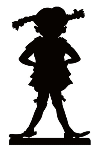 Pippi Langstrumpf. Buchstütze