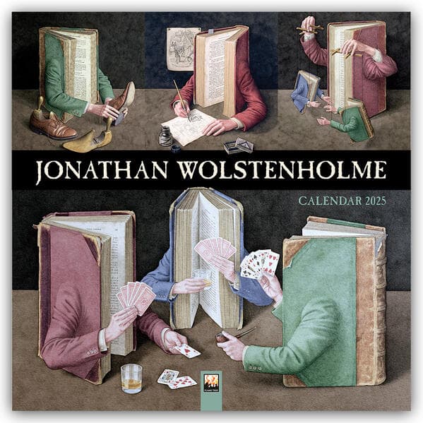 Jonathan Wolstenholme Wall Calendar 2025 (Art Calendar)