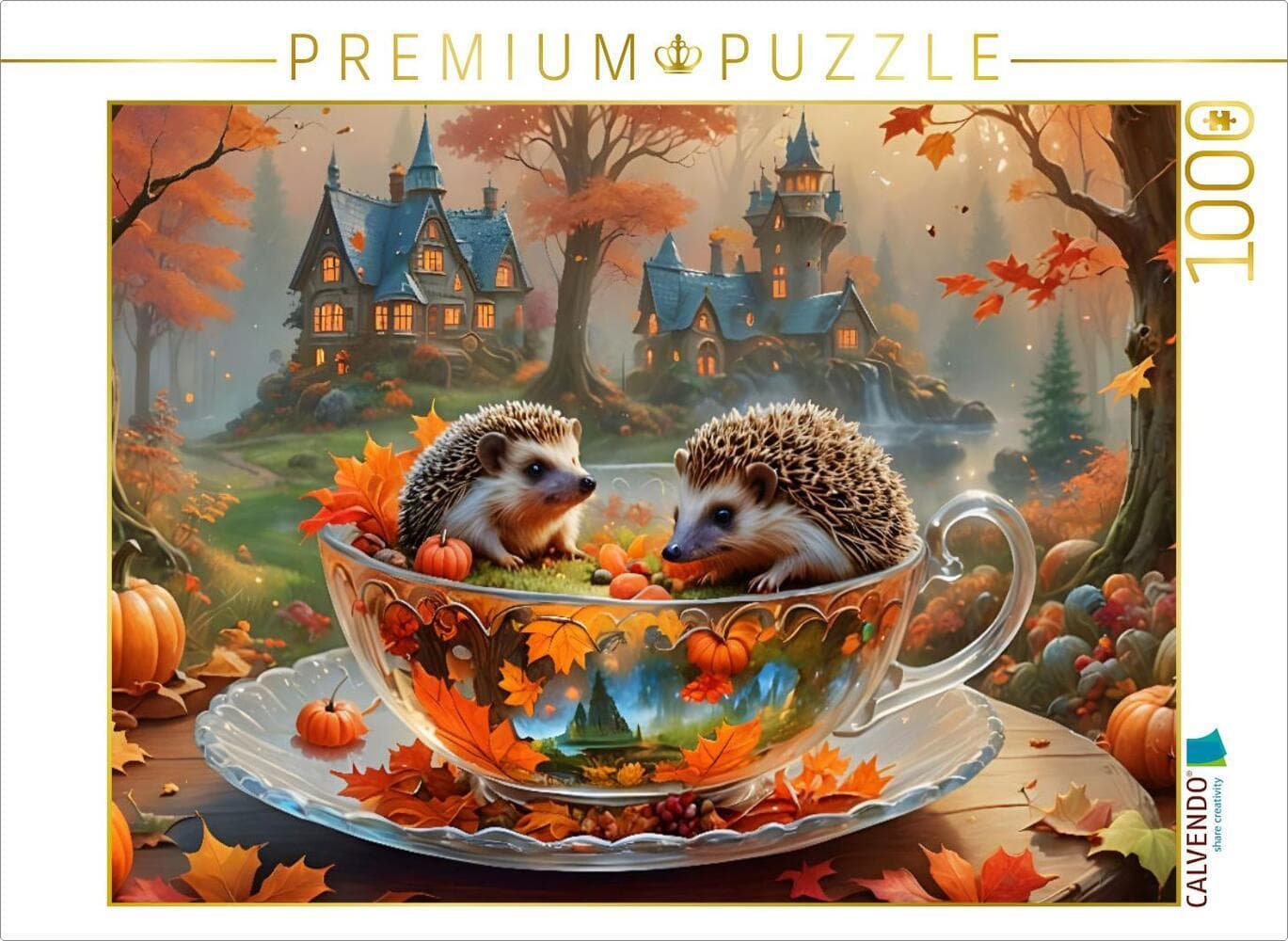 CALVENDO Puzzle Süße Teestunde | 1000 Teile Lege-Größe 64x48cm Foto-Puzzle für glückliche Stunden