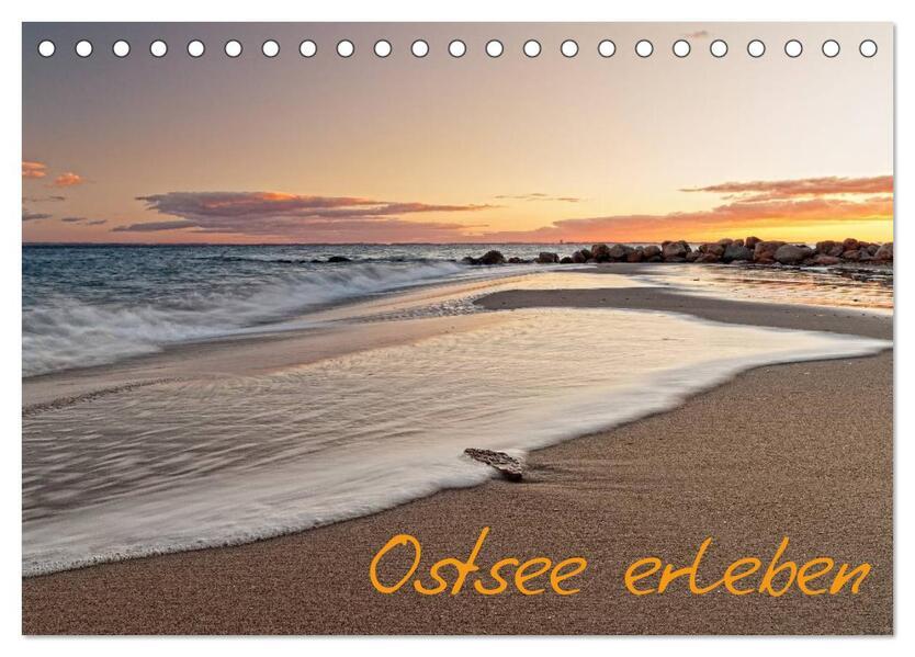Ostsee erleben (Tischkalender 2025 DIN A5 quer), CALVENDO Monatskalender