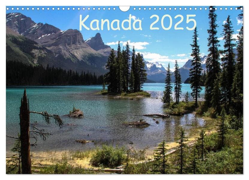 Kanada 2025 (Wandkalender 2025 DIN A3 quer), CALVENDO Monatskalender