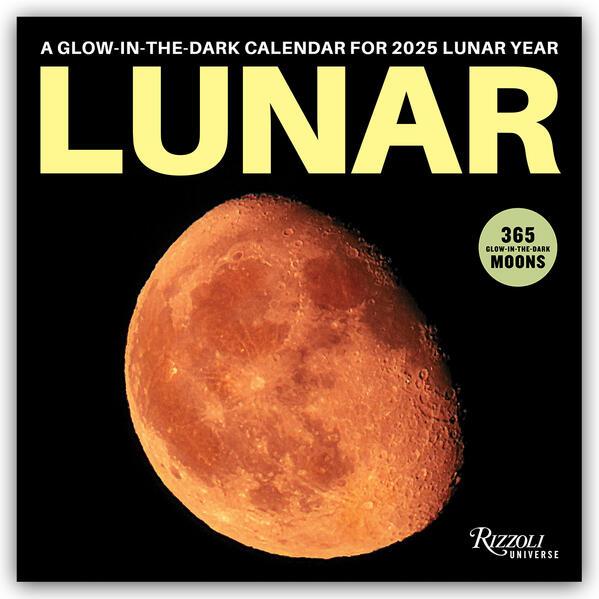 Lunar 2025 Wall Calendar