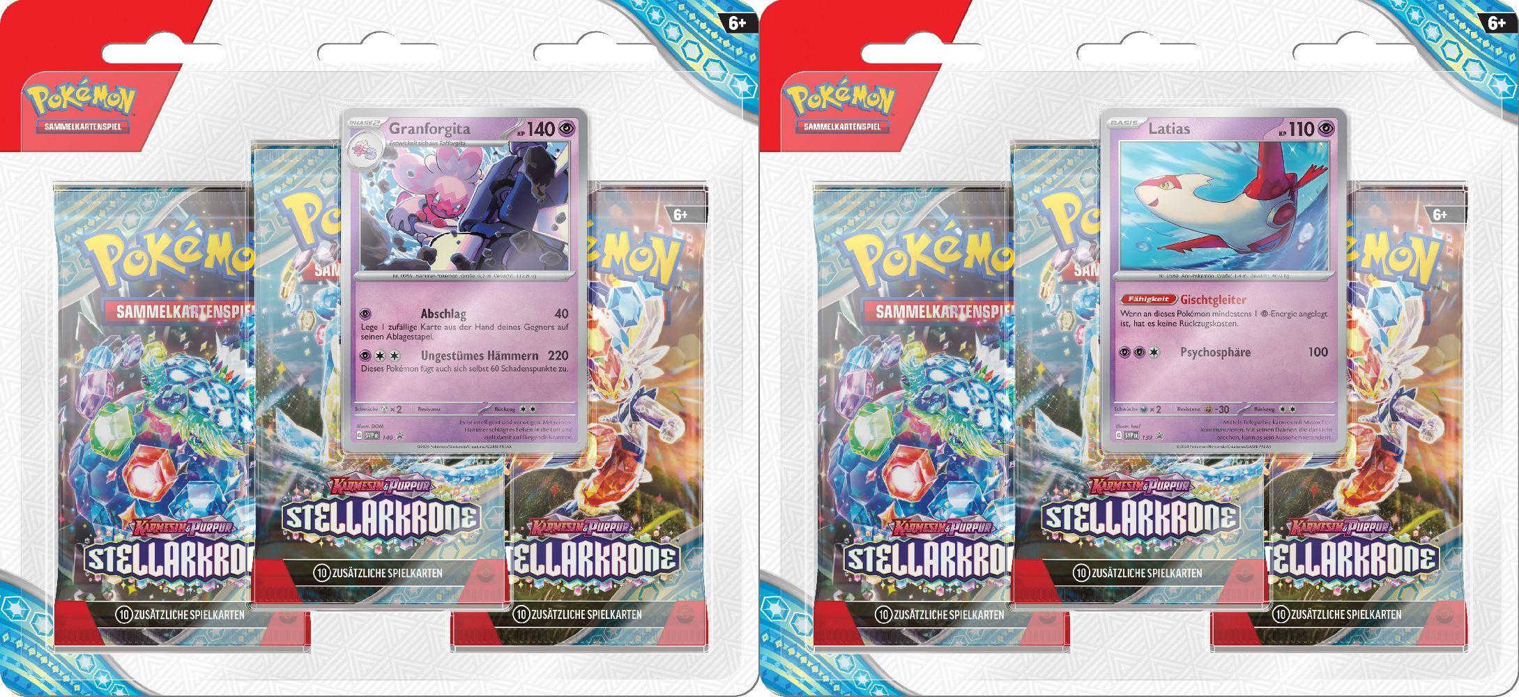 Pokèmon (Sammelkartenspiel), PKM KP07 3-Pack Blister DE