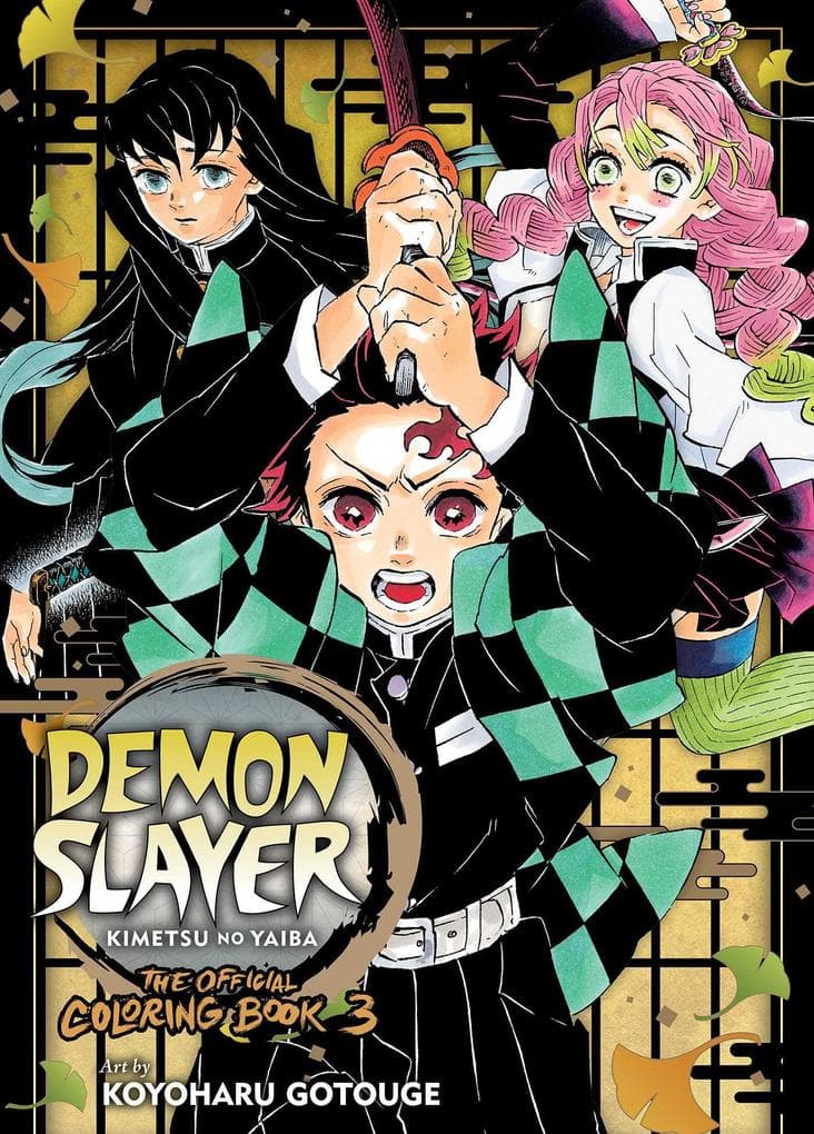 Demon Slayer: Kimetsu No Yaiba: The Official Coloring Book 3