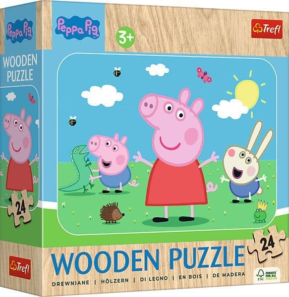 Holz Puzzle Junior 24 - Peppa Pig