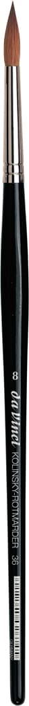 da Vinci Pinsel Rotmarder-Aquarellpinsel, Serie 36 Gr. 8, rund