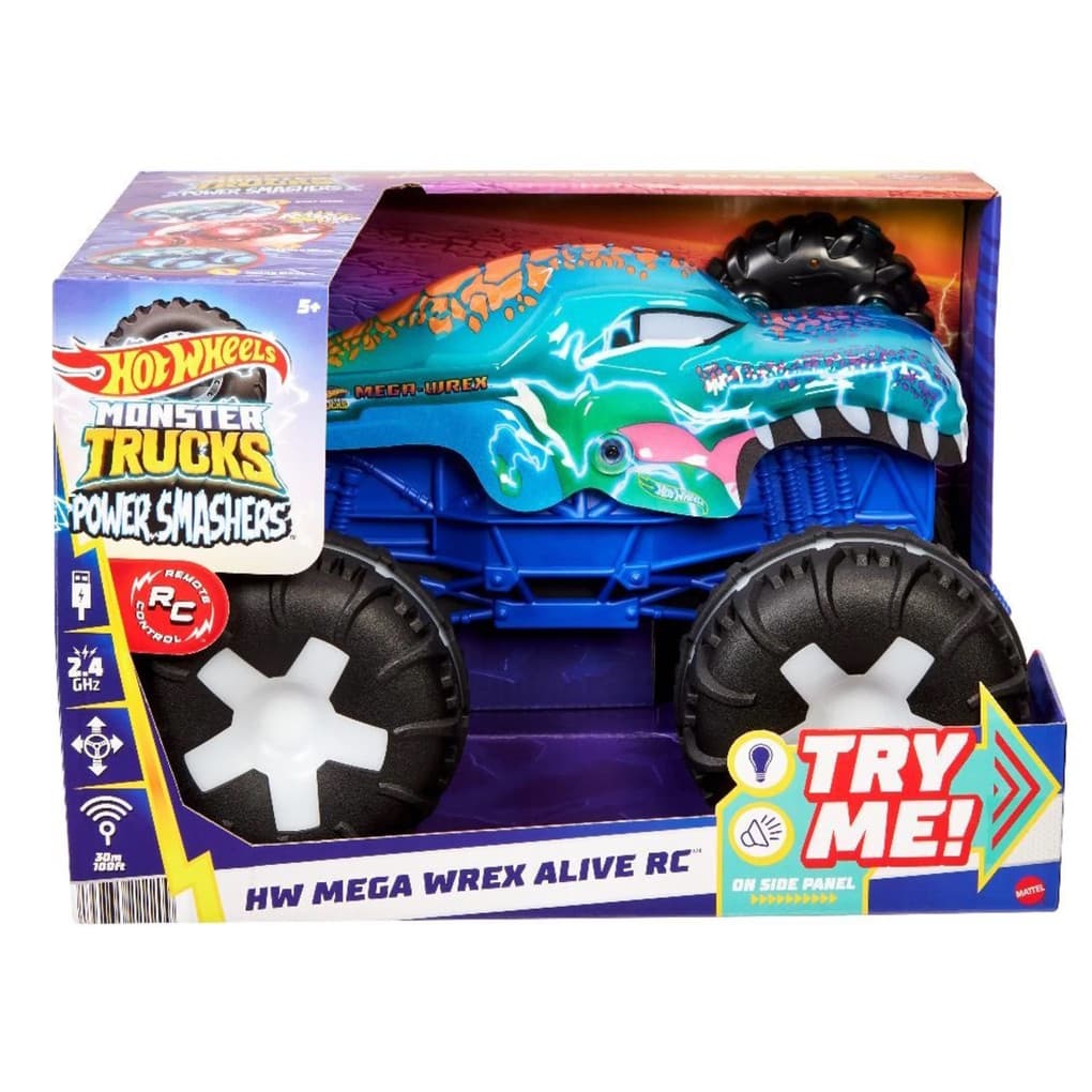 Hot Wheels - Monster Truck Mega-Wrex Alive