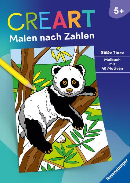 CreArt Malen nach Zahlen - Süße Tiere