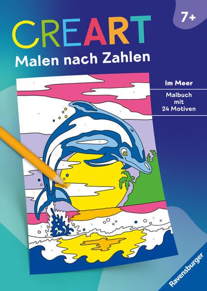 CreArt Malen nach Zahlen - Im Meer